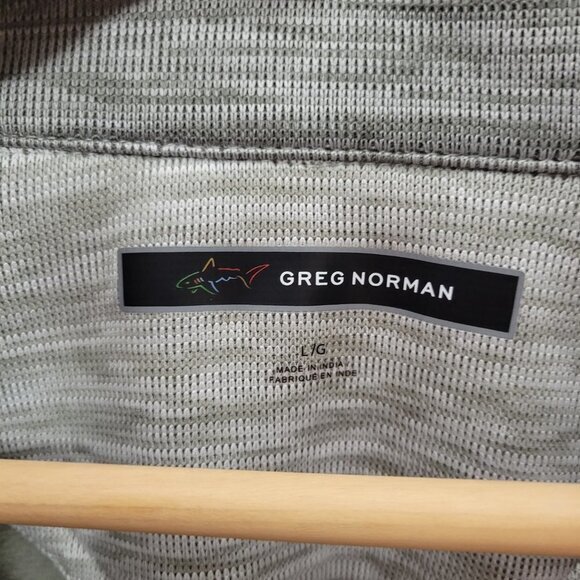 Greg Norman‎ Quarter Zip-Gray-Men's LG - Picture 5 of 6